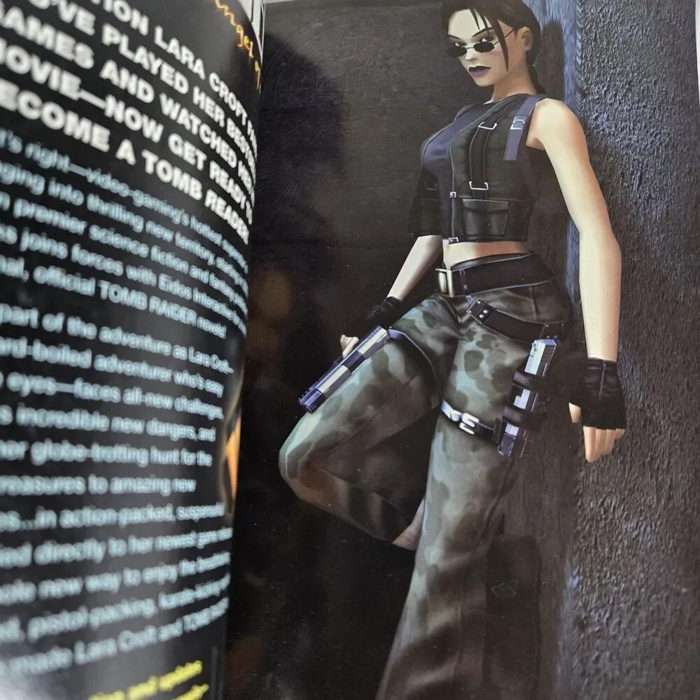 Tomb Raider: Angel of Darkness Prima Official Strategy Guide PS2 With Poster
